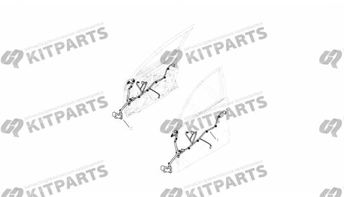 FRONT DOOR WIRE HARNESS# Geely