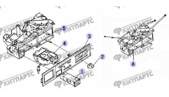 Блок управления отопителем Great Wall Safe (SUV G5)